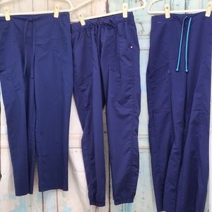 3 Pairs Of ScrubStar Pants Size S